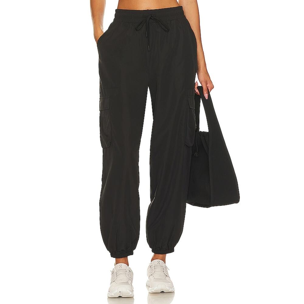 The Upside 'Kendall' Black Polyester Cargo Pant Size S